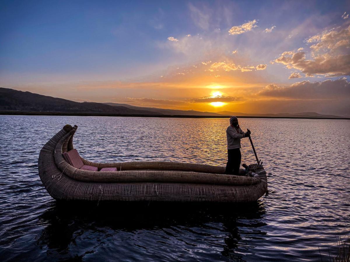 Uros Kay Pacha Lodge Puno Exteriér fotografie