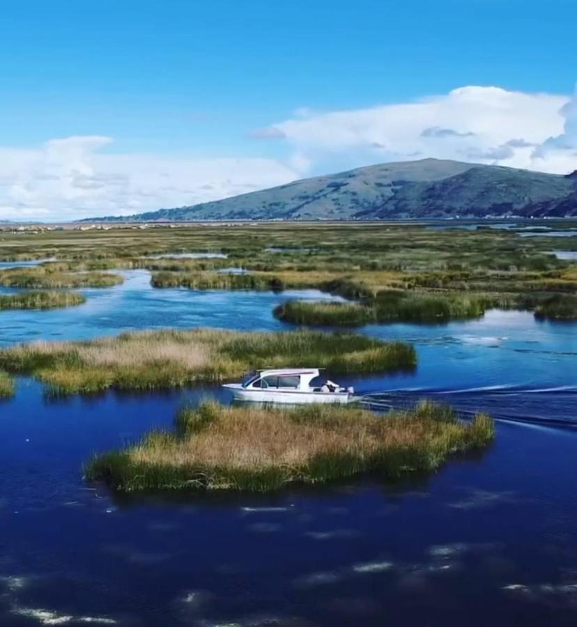 Uros Kay Pacha Lodge Puno Exteriér fotografie