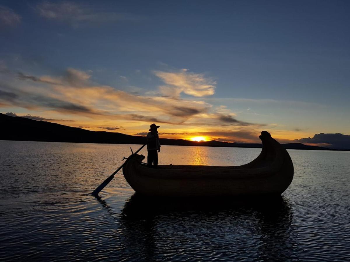 Uros Kay Pacha Lodge Puno Exteriér fotografie