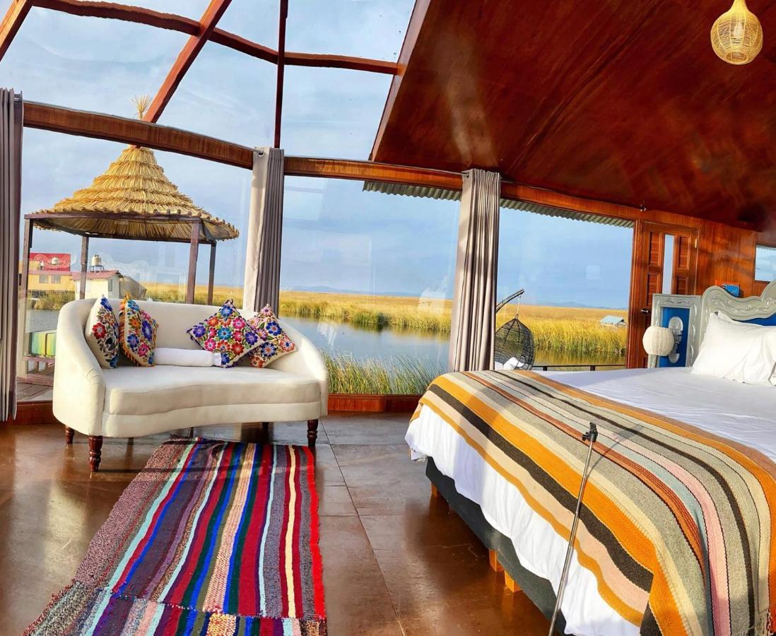 Uros Kay Pacha Lodge Puno Exteriér fotografie