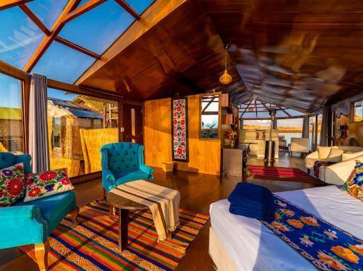 Uros Kay Pacha Lodge Puno Pokoj fotografie