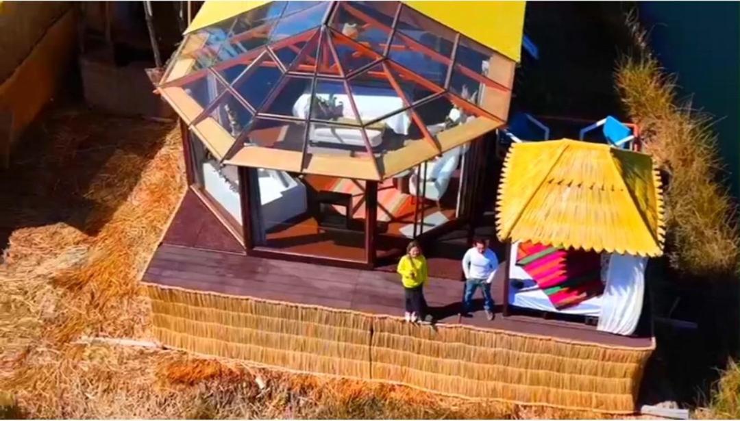 Uros Kay Pacha Lodge Puno Pokoj fotografie