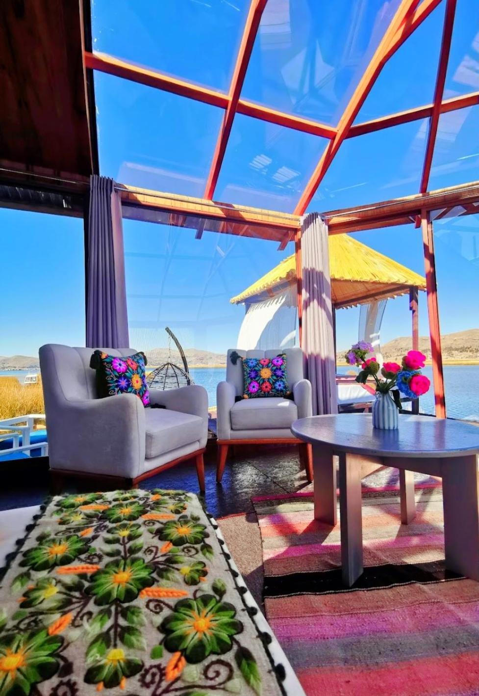 Uros Kay Pacha Lodge Puno Pokoj fotografie