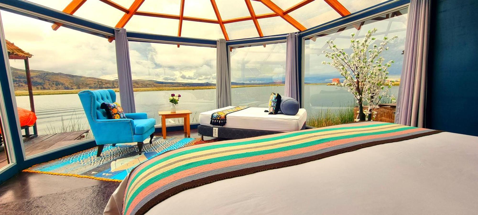 Uros Kay Pacha Lodge Puno Pokoj fotografie