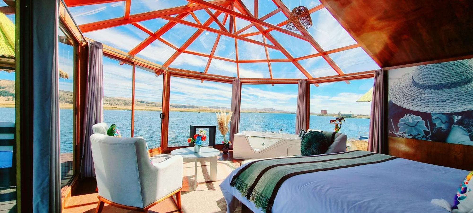 Uros Kay Pacha Lodge Puno Pokoj fotografie