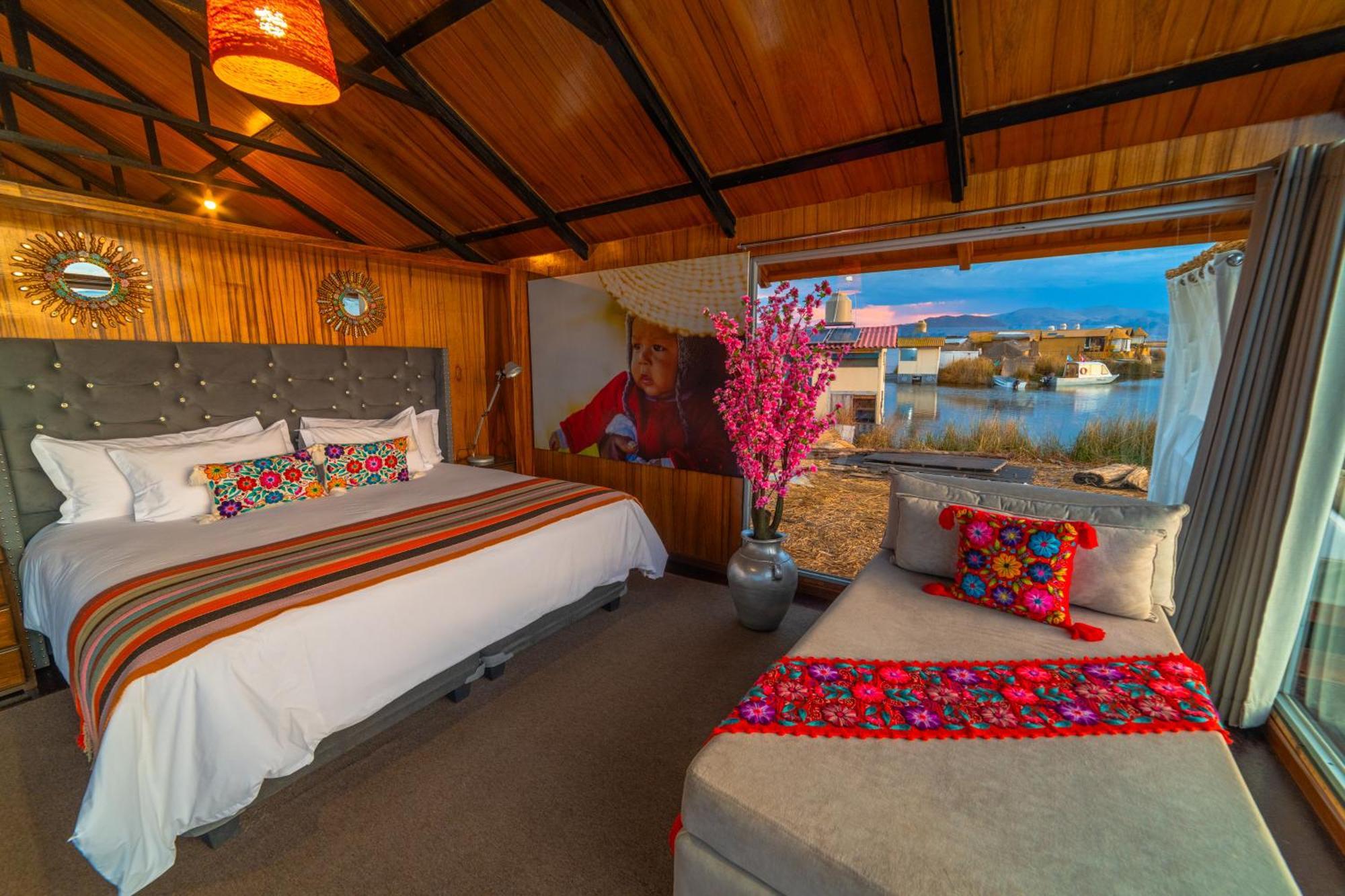 Uros Kay Pacha Lodge Puno Exteriér fotografie