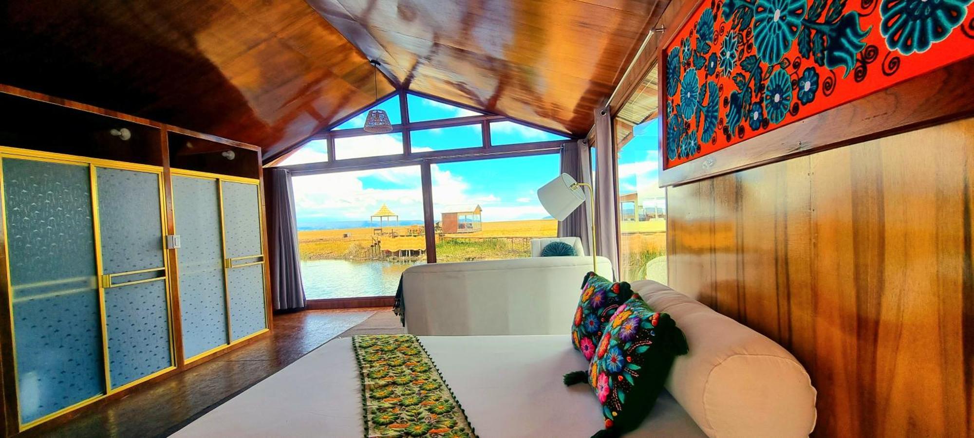 Uros Kay Pacha Lodge Puno Pokoj fotografie