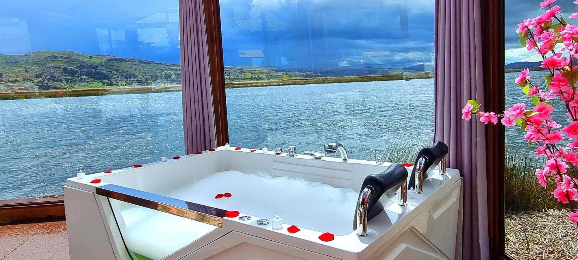 Uros Kay Pacha Lodge Puno Pokoj fotografie