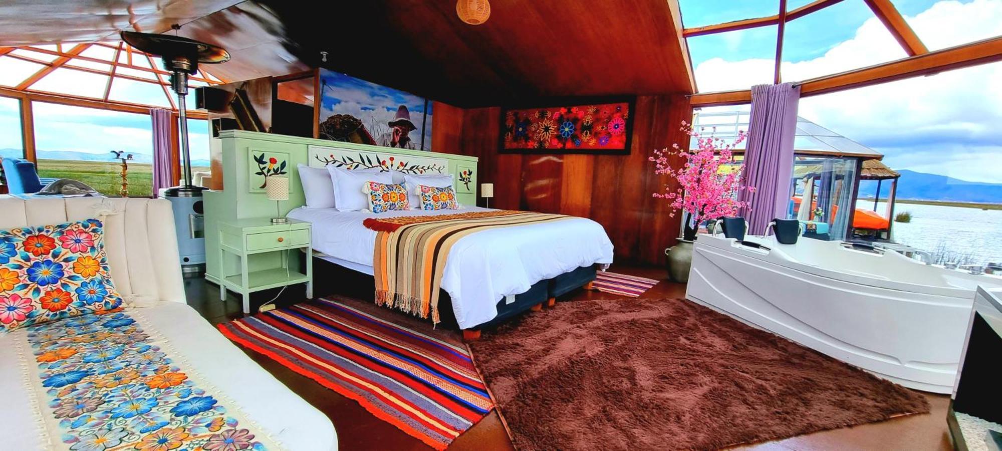 Uros Kay Pacha Lodge Puno Pokoj fotografie