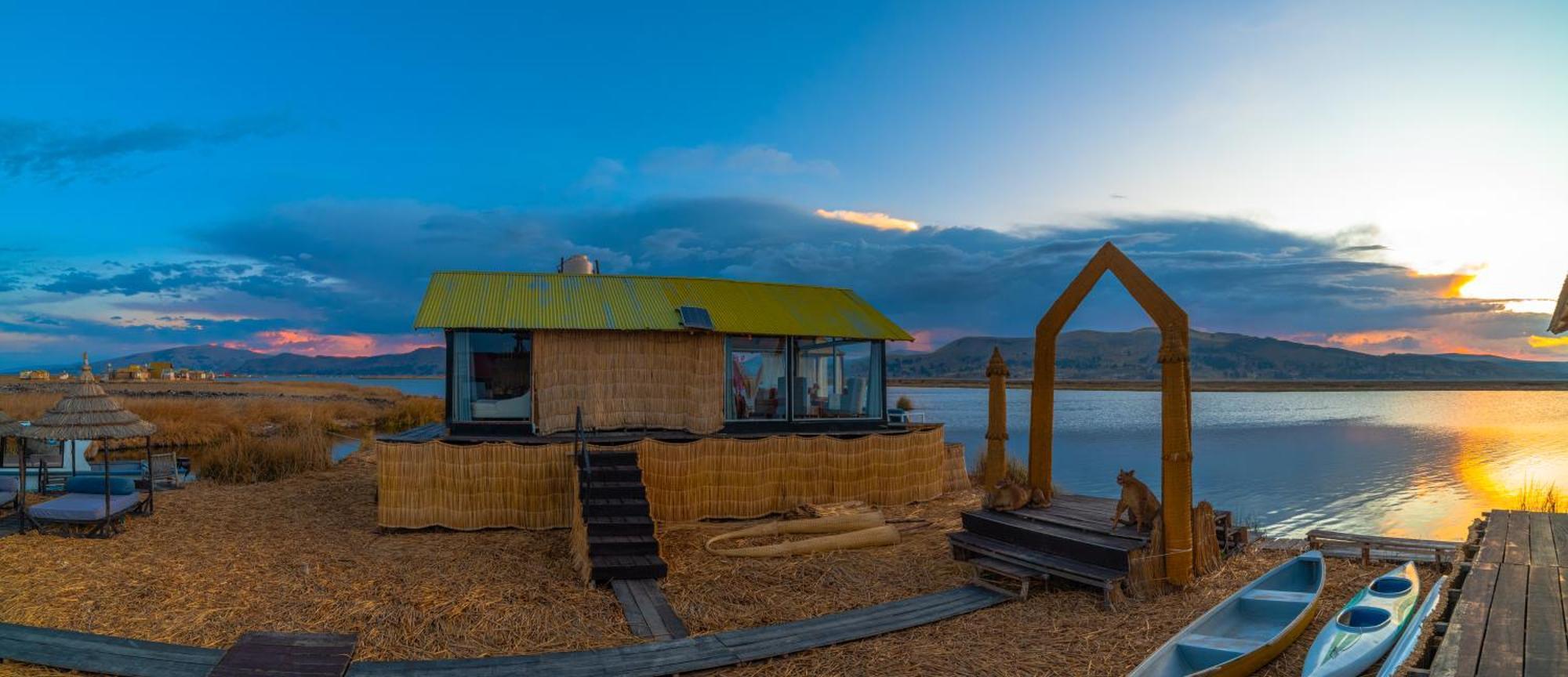 Uros Kay Pacha Lodge Puno Exteriér fotografie