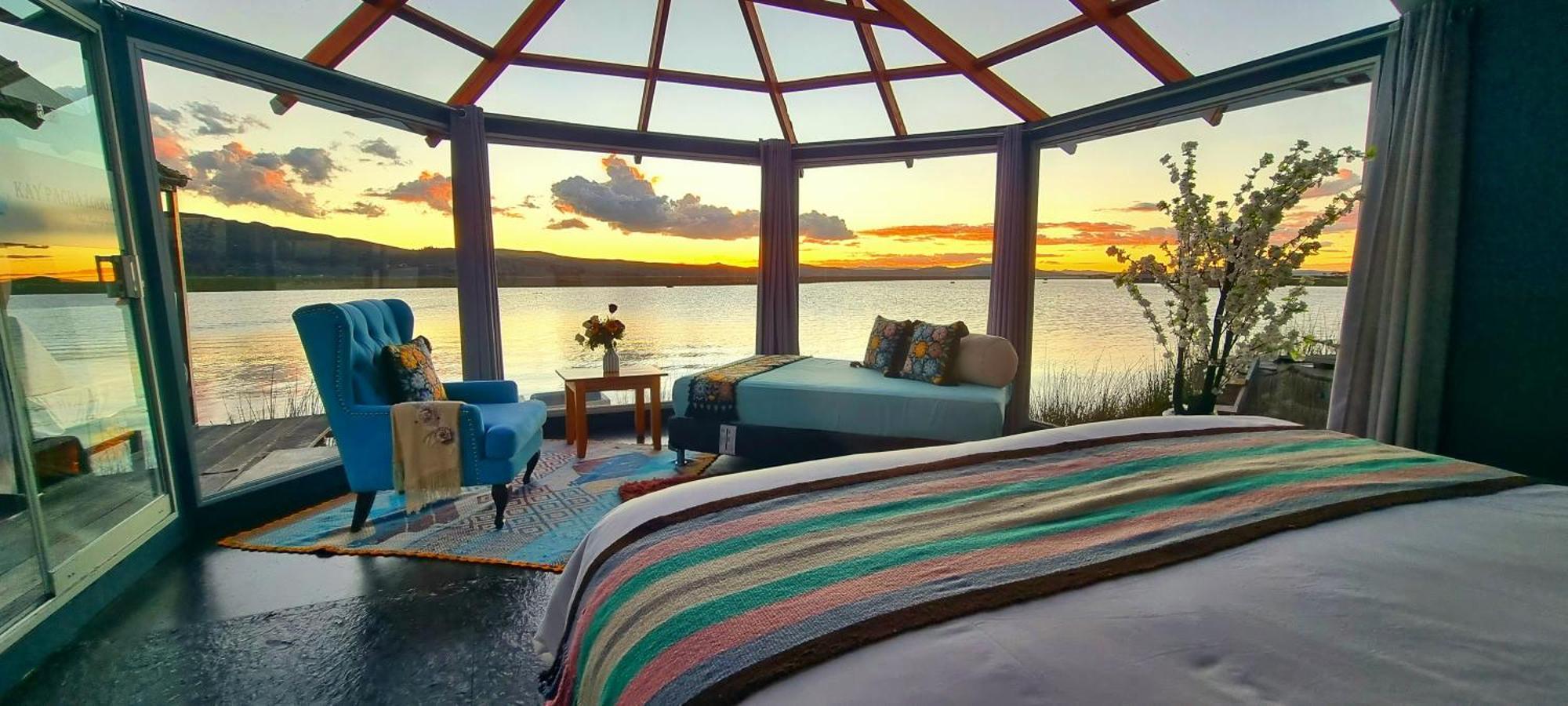 Uros Kay Pacha Lodge Puno Pokoj fotografie